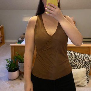 Tresics Brown Tank Top